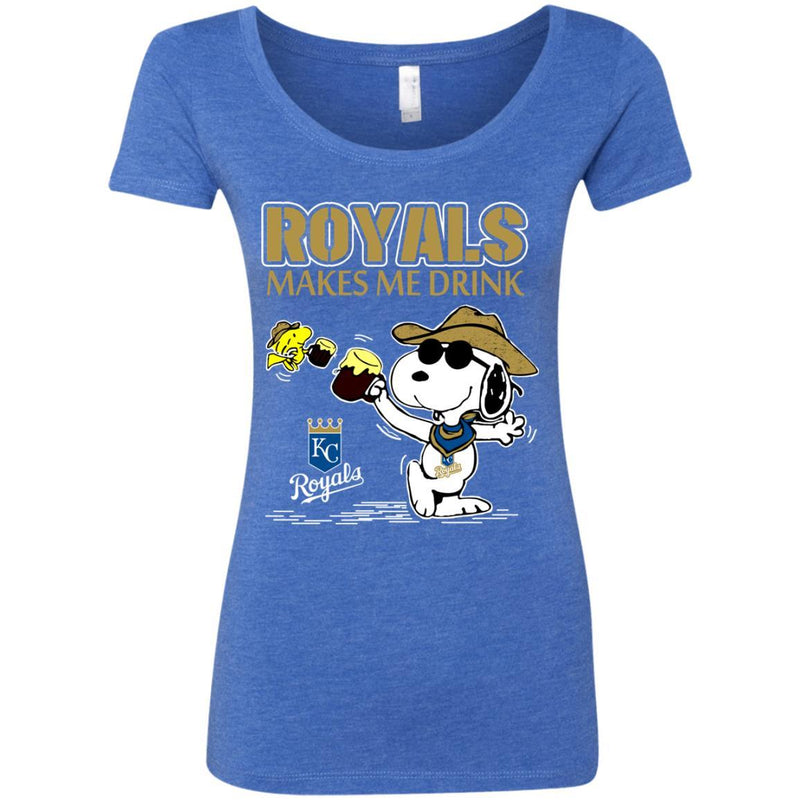 Kansas City Royals Makes Me Drinks T Shirt