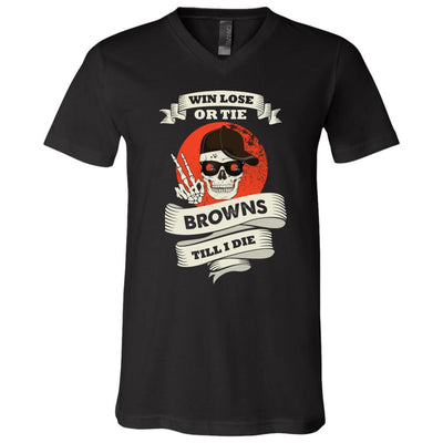 Skull Say Hi Cleveland Browns T Shirts