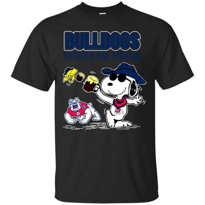 Fresno State Bulldogs Make Me Drinks T Shirt