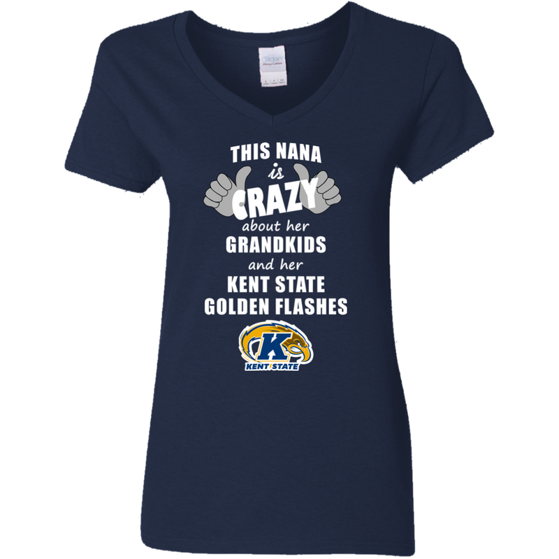 This Nana Is Crazy About Her Grandkids And Her Kent State Golden Flashes T Shirts