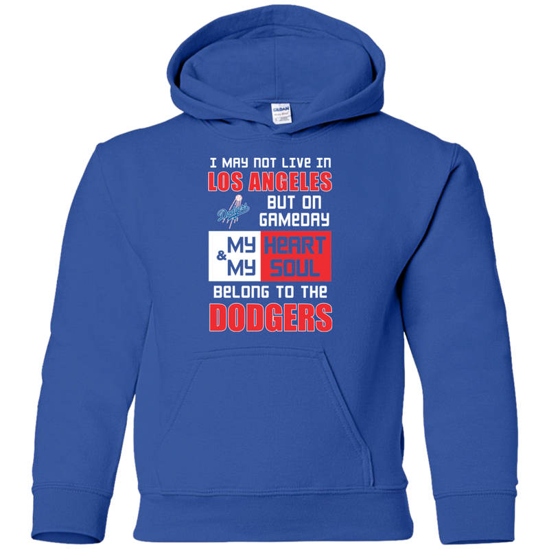 My Heart And My Soul Belong To The Los Angeles Dodgers T Shirts