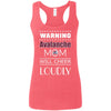 Warning Mom Will Cheer Loudly Colorado Avalanche T Shirts
