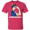 Beautiful Girl Unbreakable Go St. Louis Blues T Shirt