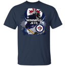 Special Logo Winnipeg Jets Home Field Advantage T Shirt