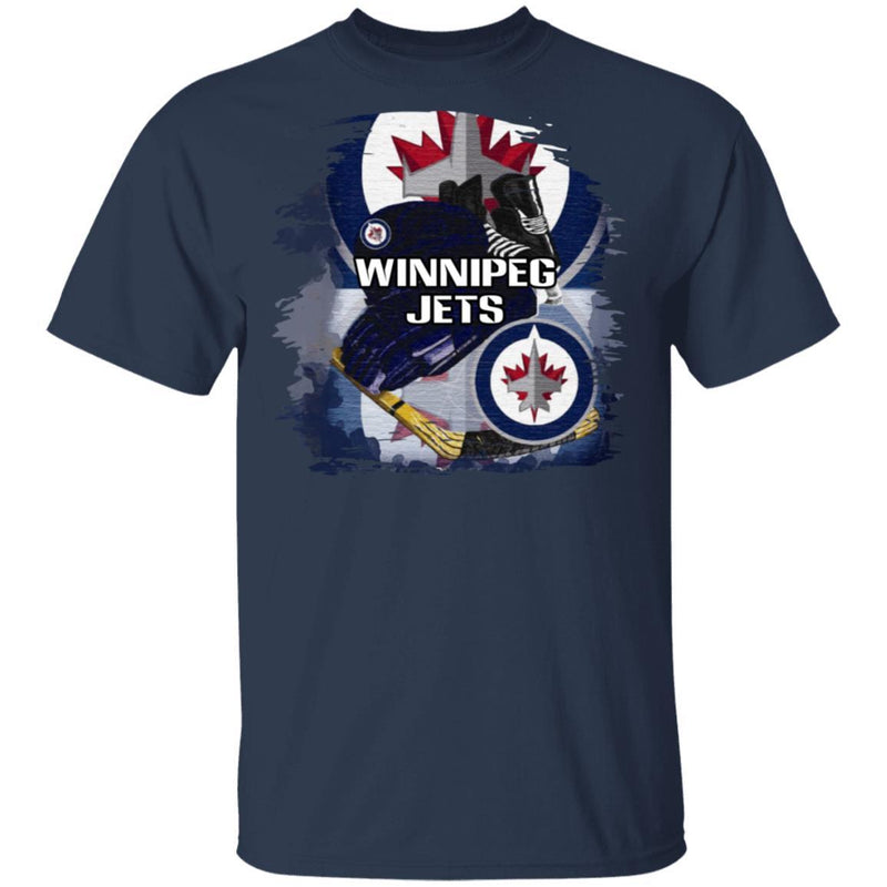 Special Logo Winnipeg Jets Home Field Advantage T Shirt