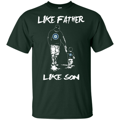 Happy Like Father Like Son Seattle Mariners T Shirts