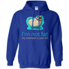 Pug - I'm Not Fat My Stomach Is Just 3D T Shirts