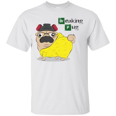 Breaking Bad Pug Mashup Funny T Shirts