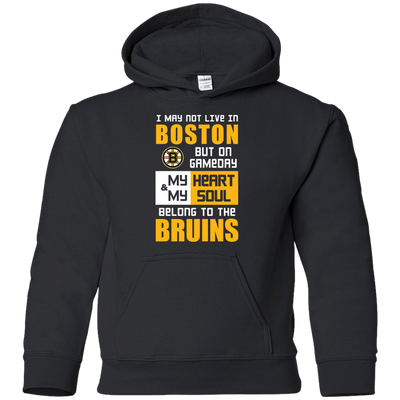 My Heart And My Soul Belong To The Boston Bruins T Shirts