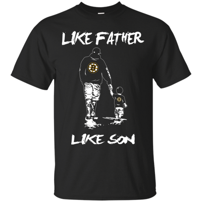 Happy Like Father Like Son Boston Bruins T Shirts