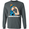 Beautiful Girl Unbreakable Go Carolina Panthers T Shirt