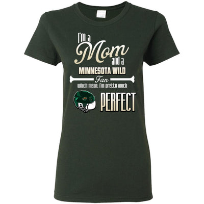 Cool Pretty Perfect Mom Fan Minnesota Wild T Shirt