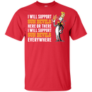 I Will Support Everywhere Arizona State Sun Devils T Shirts