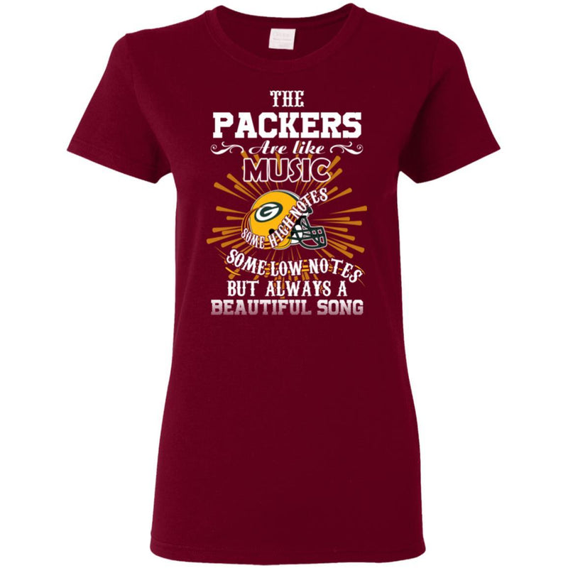 The Green Bay Packers Are Like Music T Shirt