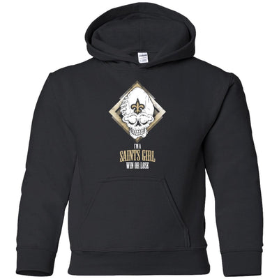 New Orleans Saints Girl Win Or Lose T Shirts