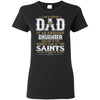 Proud Of Dad Of An Awesome Daughter New Orleans Saints T Shirts