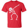 Dabbing Skull Atlanta Braves T Shirts