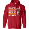 I Will Support Everywhere Washington Redskins T Shirts