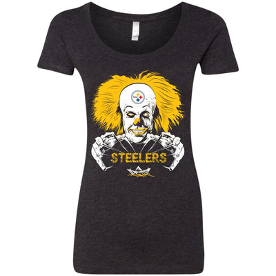 IT Horror Movies Pittsburgh Steelers T Shirts