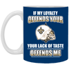 My Loyalty And Your Lack Of Taste New Orleans Saints Mugs