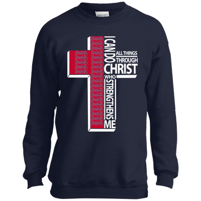 Gorgeous I Can Do All Things Through Christ Atlanta Braves T Shirts