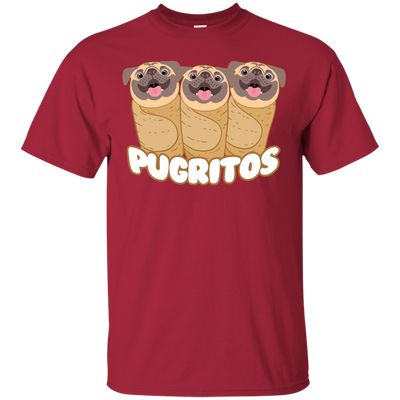 Pug - Pugritos T Shirts