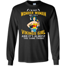 I'm Not Wonder Woman Minnesota Vikings T Shirts