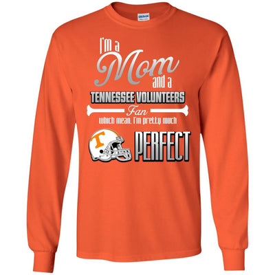 Cool Pretty Perfect Mom Fan Tennessee Volunteers T Shirt