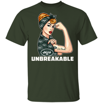 Beautiful Girl Unbreakable Go New York Jets T Shirt