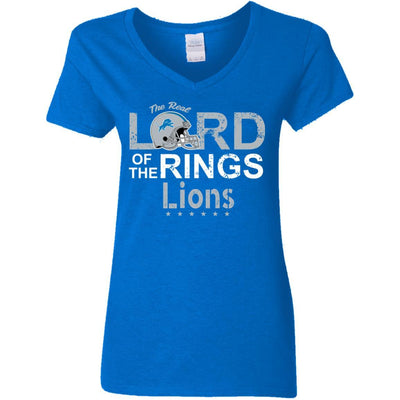 The Real Lord Of The Rings Detroit Lions T Shirts