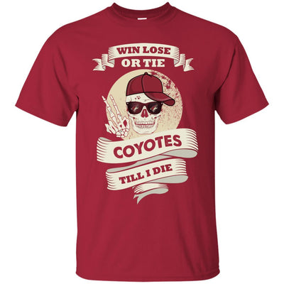 Skull Say Hi Arizona Coyotes T Shirts