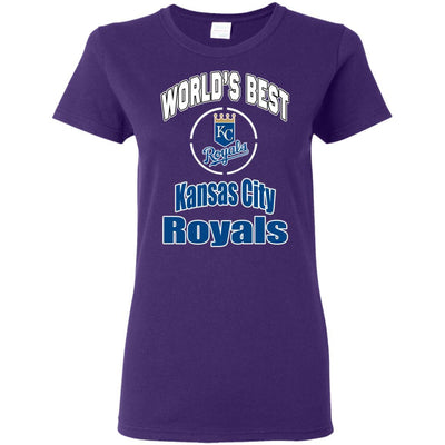 Amazing World's Best Dad Kansas City Royals T Shirts