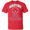 Amazing World's Best Dad Arizona Diamondbacks T Shirts