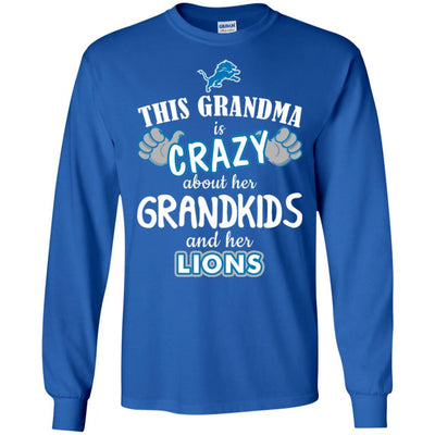 This Grandma Is Crazy About Her Grandkids And Her Detroit Lions T Shirt