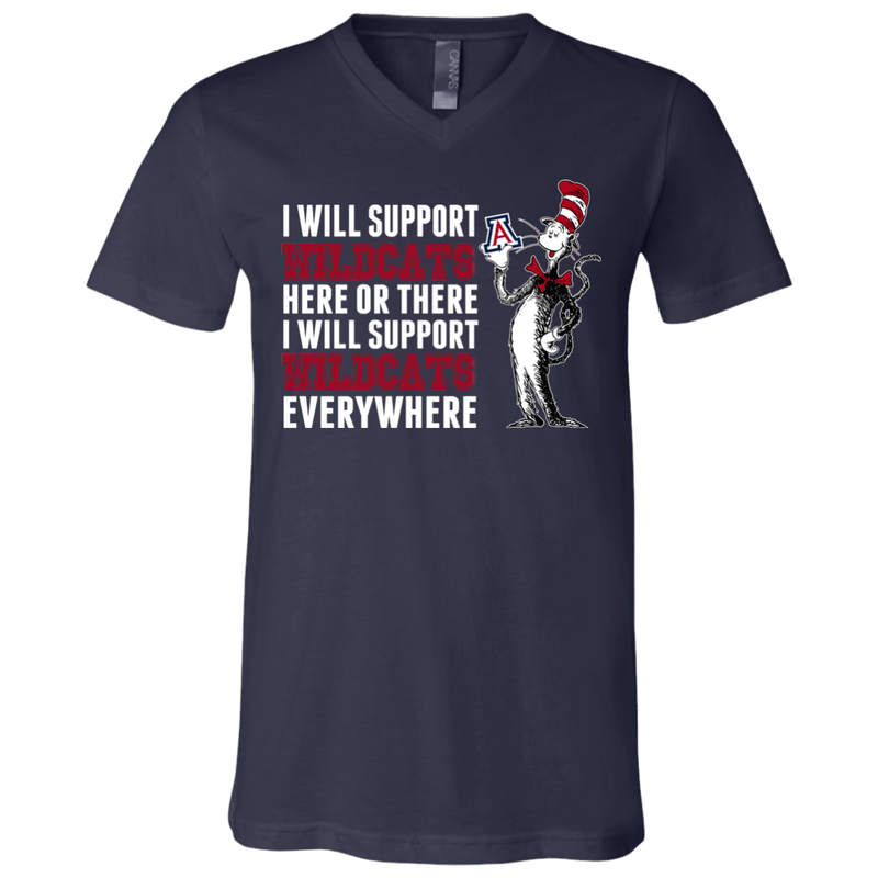 I Will Support Everywhere Arizona Wildcats T Shirts
