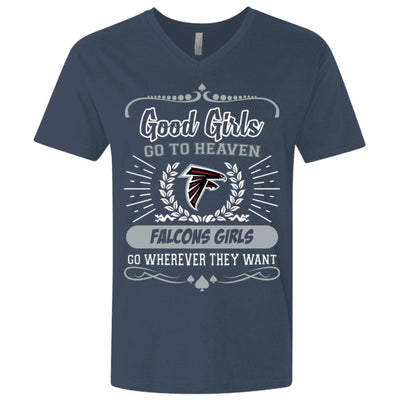 Good Girls Go To Heaven Atlanta Falcons Girls T Shirts