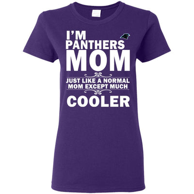 A Normal Mom Except Much Cooler Carolina Panthers T Shirts