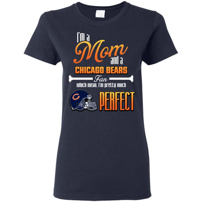 Cool Pretty Perfect Mom Fan Chicago Bears T Shirt