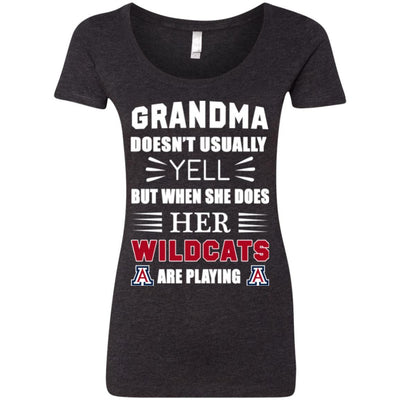 Grandma Doesn't Usually Yell Arizona Wildcats T Shirts