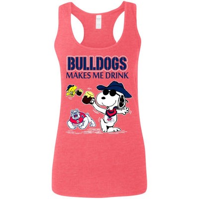 Fresno State Bulldogs Make Me Drinks T Shirt