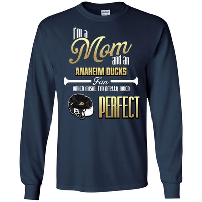 Cool Pretty Perfect Mom Fan Anaheim Ducks T Shirt