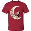 BB I Love My Chicago White Sox To The Moon And Back T Shirt