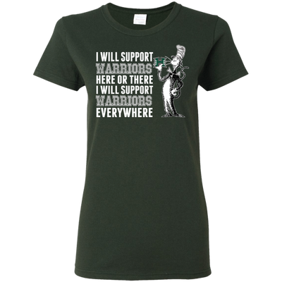 I Will Support Everywhere Hawaii Rainbow Warriors T Shirts