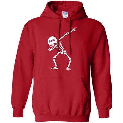 Dabbing Skull Atlanta Braves T Shirts