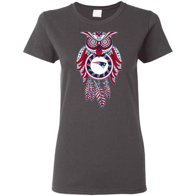 Dreamcatcher Owl New England Patriots T Shirt