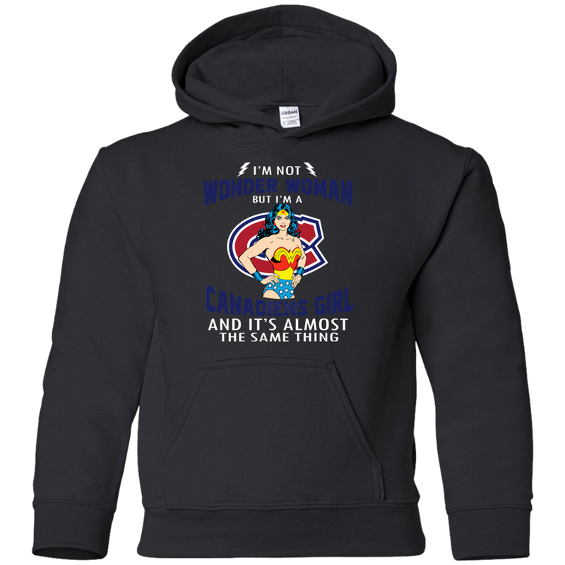 I'm Not Wonder Woman Montreal Canadiens T Shirts