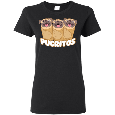 Pug - Pugritos T Shirts