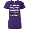 Grandma Doesn't Usually Yell Chicago Bears T Shirts