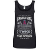 She Will Do It Twice And Take Pictures Los Angeles Angels T Shirt