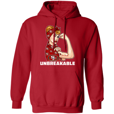 Beautiful Girl Unbreakable Go San Francisco 49ers T Shirt